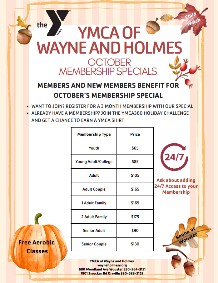 3 month special call branch for details 330-683-2153